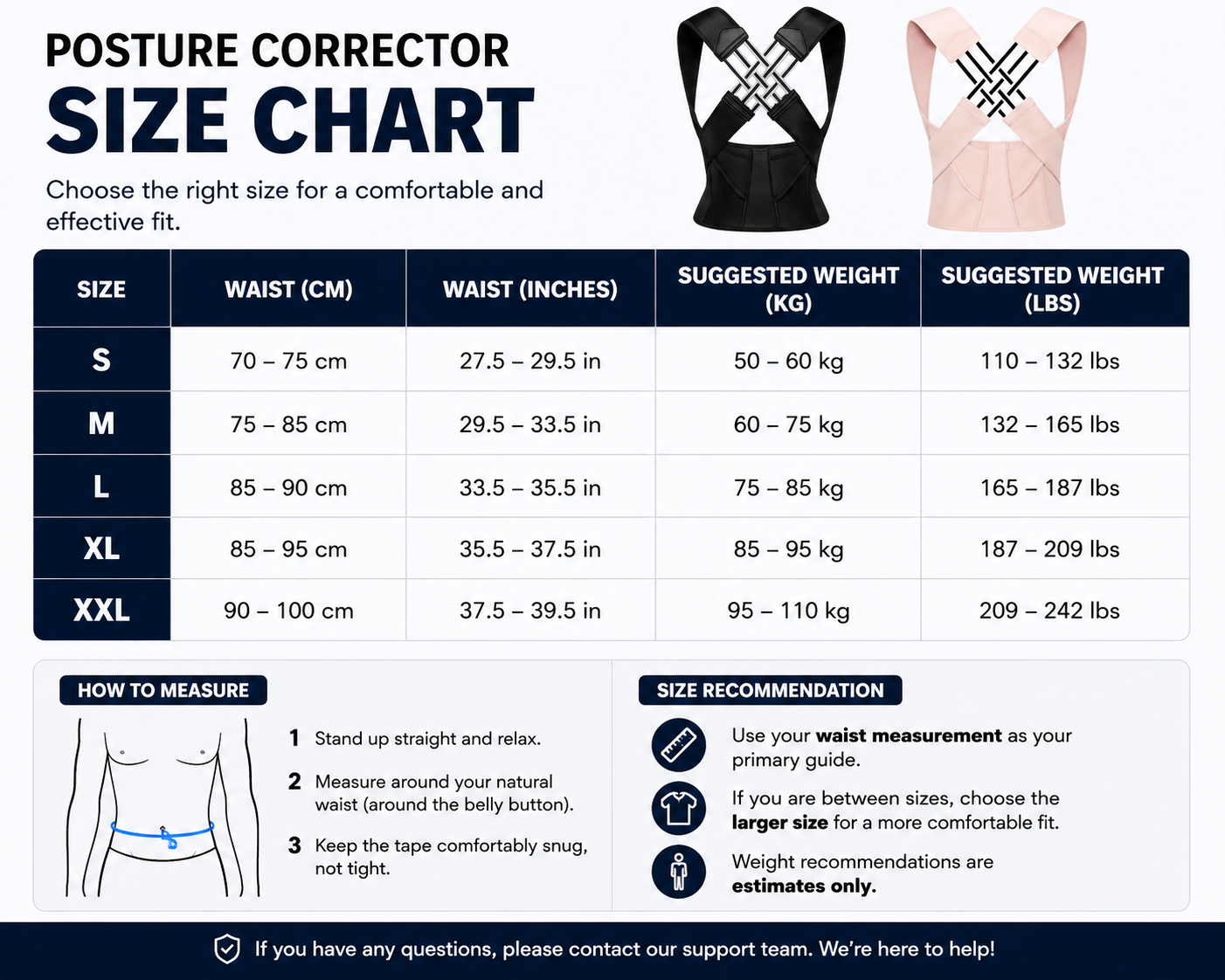 Posture-Plus™ Adjustable Back Posture Corrector