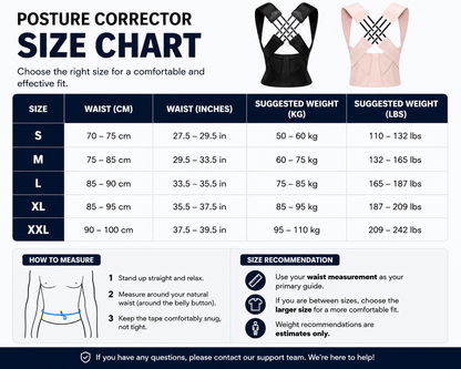 Posture-Plus™ Adjustable Back Posture Corrector