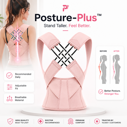 Posture-Plus™ Adjustable Back Posture Corrector