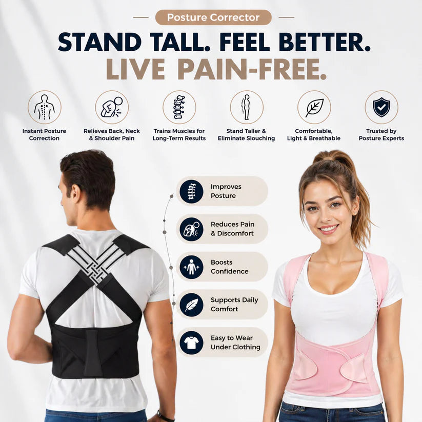 Posture-Plus™ Adjustable Back Posture Corrector