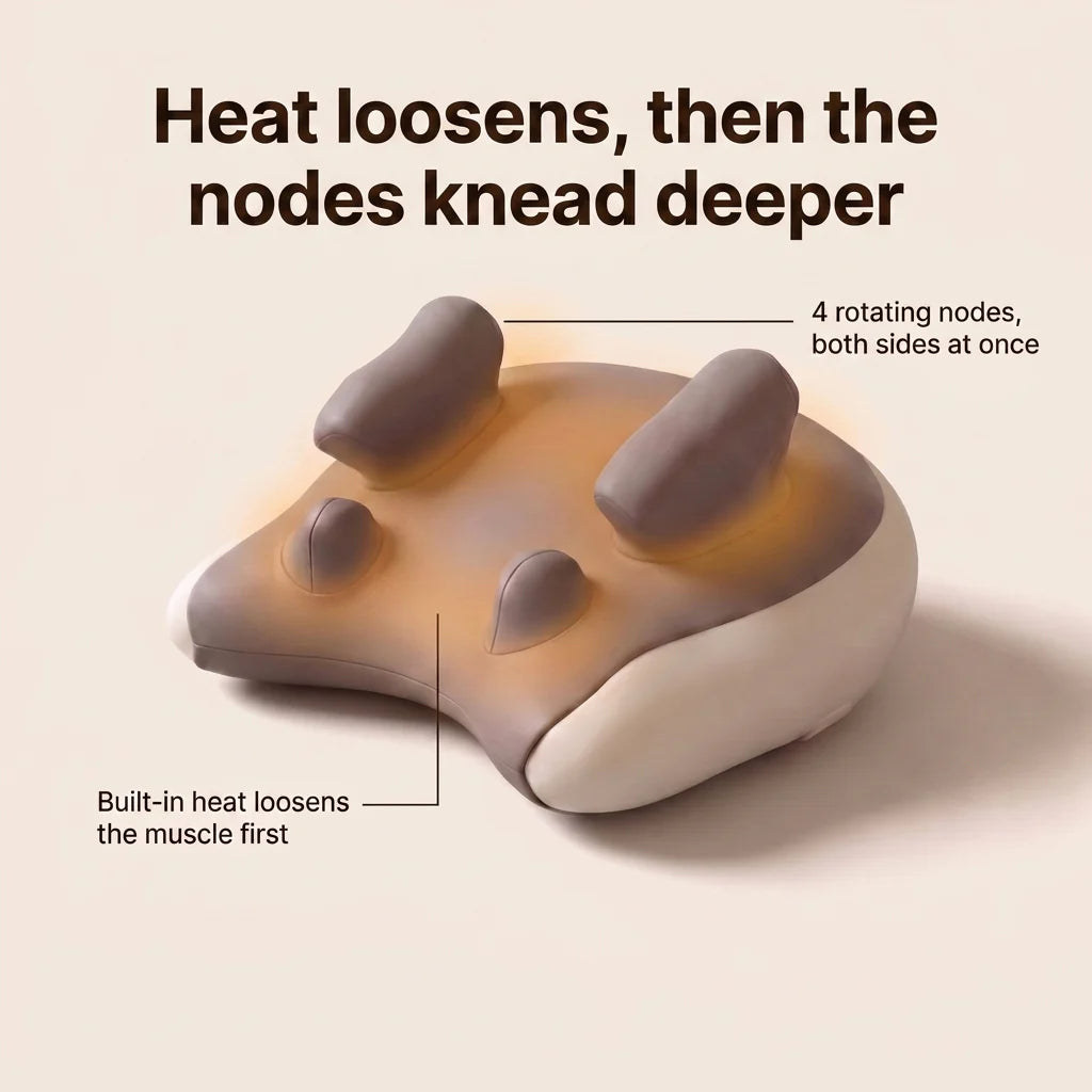 PosturePlus™ Neck Relief Pillow Massager